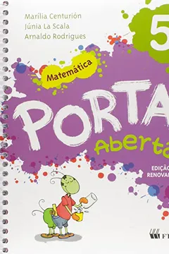 Livro Porta Aberta Matemática. Ensino Fundamental. 5º Ano - Resumo, Resenha, PDF, etc.