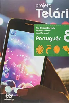 Capa do livro Português. 8º Ano - Coleção Projeto Teláris