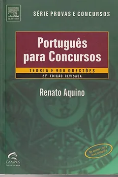 Livro Portugues Para Concursos - Teoria E 900 Questoes (Nova Ortografia) - Resumo, Resenha, PDF, etc.