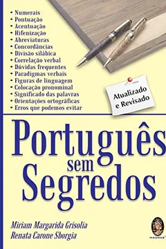 Capa do livro Português sem Segredos