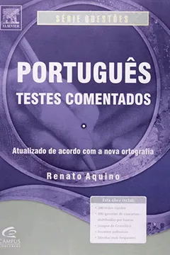 Livro Português. Testes Comentados - Série Questões - Resumo, Resenha, PDF, etc.