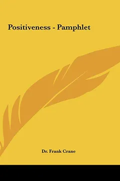 Capa do livro Positiveness - Pamphlet