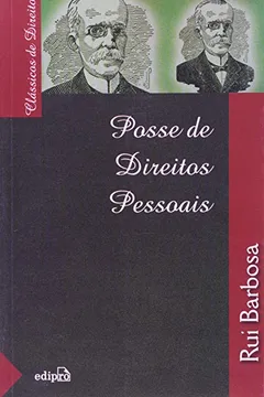 Livro Posse De Direitos Pessoais - Resumo, Resenha, PDF, etc.