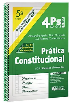 Livro Prática Constitucional - Coleção 4 PS da OAB - Resumo, Resenha, PDF, etc.
