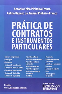 Livro Prática de Contratos e Instrumentos Particulares - Resumo, Resenha, PDF, etc.