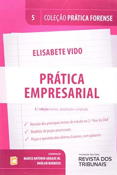 Livro Prática Forense. Prática Empresarial - Volume 5 - Resumo, Resenha, PDF, etc.