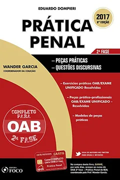 Livro Prática Penal. OAB - Resumo, Resenha, PDF, etc.