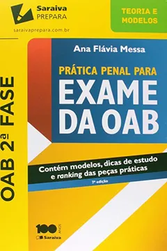 Livro Prática Penal Para Exame da OAB 2ª Fase - Resumo, Resenha, PDF, etc.