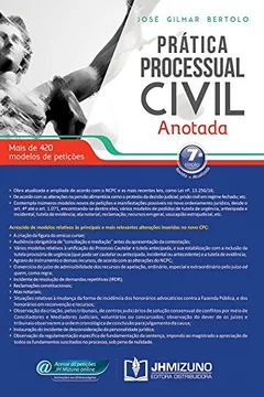 Livro Prática Processual Civil Anotada. Mais de 420 Modelos de Petições - Resumo, Resenha, PDF, etc.