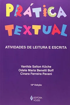 Livro Prática Textual. Atividades de Leitura e Escrita - Resumo, Resenha, PDF, etc.