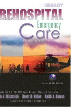Livro Prehospital Emergency Care with CDROM - Resumo, Resenha, PDF, etc.
