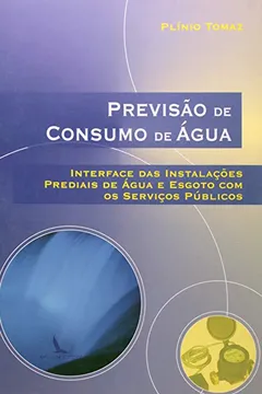 Livro Previsão de Consumo de Água - Resumo, Resenha, PDF, etc.