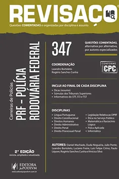 Livro PRF - Polícia Rodoviária Federal: 347 Questões Comentadas - Resumo, Resenha, PDF, etc.