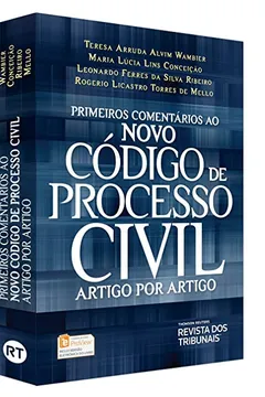 Capa do livro Primeiros Comentários ao Novo Código de Processo Civil. Artigo por Artigo