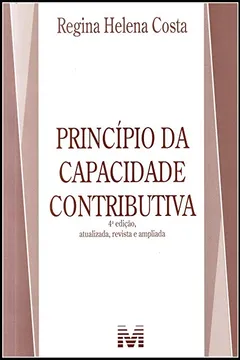 Livro Principio da Capacidade Contributiva - Resumo, Resenha, PDF, etc.
