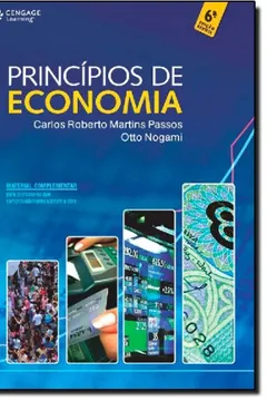 Capa do livro Princípios de Economia