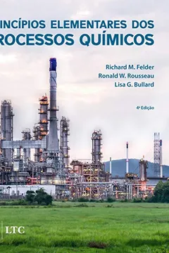 Livro Princípios elementares dos processos químicos - Resumo, Resenha, PDF, etc.