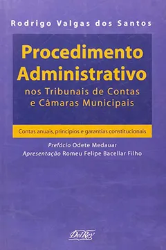 Livro Procedimento Administrativo Nos Tribunais De Contas Camaras Municipais - Resumo, Resenha, PDF, etc.