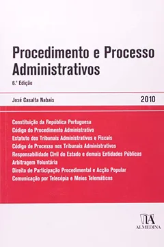 Livro Procedimento E Processo Administrativos - Resumo, Resenha, PDF, etc.