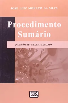 Livro Procedimento Sumario - Resumo, Resenha, PDF, etc.