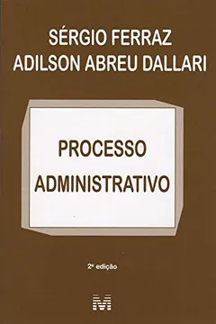 Livro Processo Administrativo - Resumo, Resenha, PDF, etc.