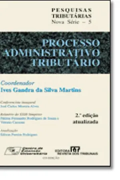 Capa do livro Processo Administrativo Tributário