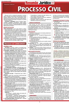 Livro Processo Civil - Resumo, Resenha, PDF, etc.