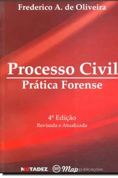 Livro Processo Civil. Prática Forense - Resumo, Resenha, PDF, etc.