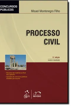 Capa do livro Processo Civil - Série Concursos Públicos