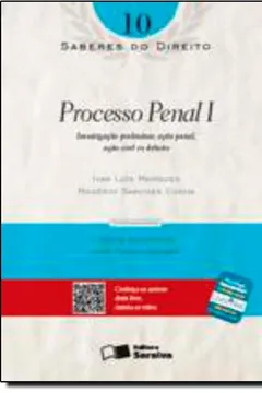 Capa do livro Processo Penal 1 - Volume 10