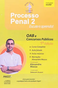 Livro Processo Penal 2. OAB E Concursos Públicos - Audiolivro - Resumo, Resenha, PDF, etc.