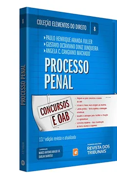 Livro Processo Penal - Coleção Elementos do Direito - Volume 8 - Resumo, Resenha, PDF, etc.