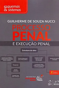 Livro Processo Penal e Execução Penal - Esquemas & Sistemas - Resumo, Resenha, PDF, etc.