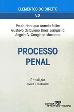 Livro Processo Penal - Vol.8 - Colecao Elementos Do Direito - Resumo, Resenha, PDF, etc.