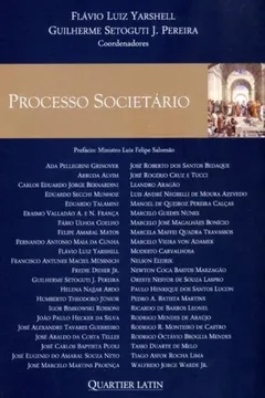 Livro Processo Societário - Resumo, Resenha, PDF, etc.