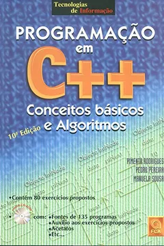 Livro Programação Em C++ Conceitos Básicos E Algoritmos - Resumo, Resenha, PDF, etc.