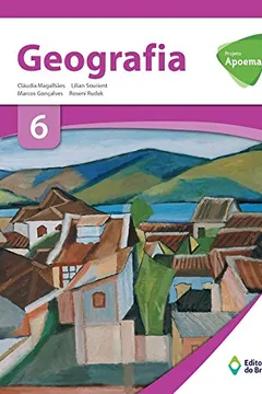 Capa do livro Projeto Apoema. Geografia 6º Ano