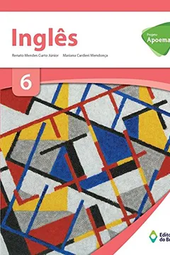 Capa do livro Projeto Apoema. Inglês 6º Ano