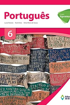 Capa do livro Projeto Apoema. Português 6º Ano