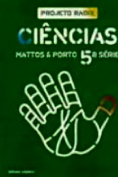 Capa do livro Projeto Radix. Ciências - 5ª Série