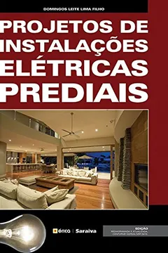 Capa do livro Projetos de Instalações Elétricas Prediais
