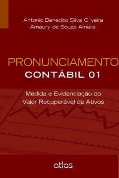 Capa do livro Pronunciamento Contábil 01. Medida e Evidenciação do Valor Recuperável de Ativos