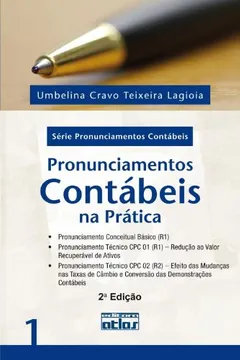 Capa do livro Pronunciamentos Contabeis Na Pratica