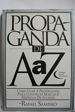 Capa do livro Propaganda De Aaz