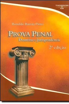 Livro Prova Penal. Doutrina E Jurisprudência - Resumo, Resenha, PDF, etc.