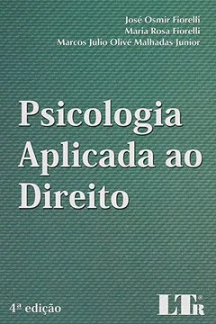 Livro Psicologia Aplicada ao Direito - Resumo, Resenha, PDF, etc.