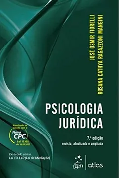 Livro Psicologia Jurídica - Resumo, Resenha, PDF, etc.