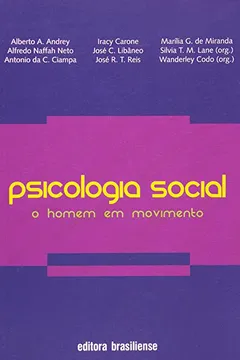 Capa do livro Psicologia Social. O Homem em Movimento