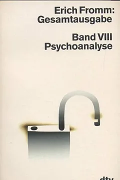 Livro Psychoanalyse (Gesamtausgabe, Band Viii) - Resumo, Resenha, PDF, etc.