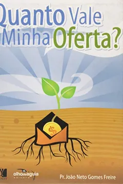 Capa do livro Quanto Vale Minha Oferta?